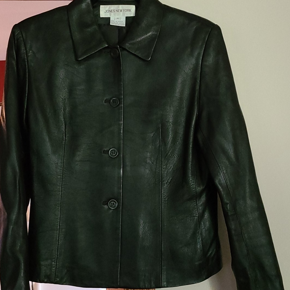 Leather jacket